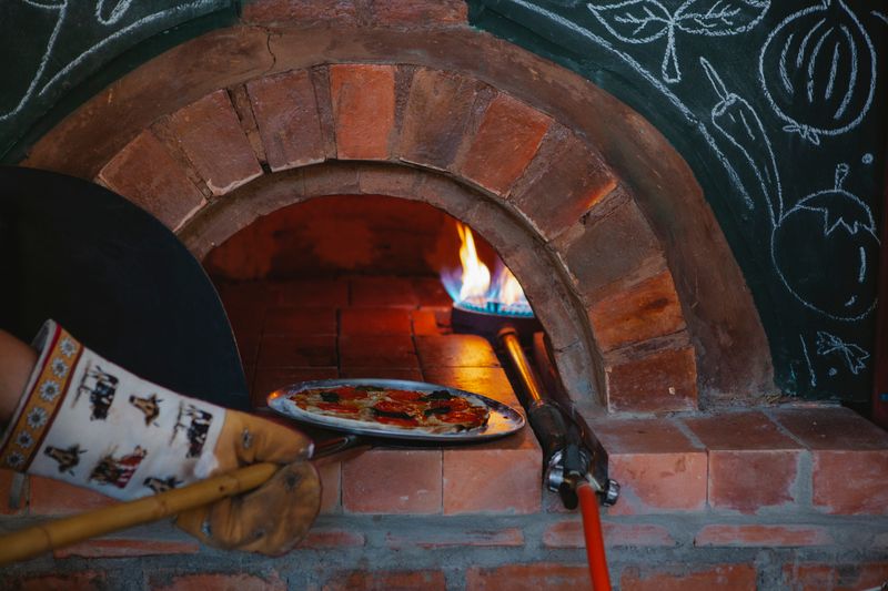 Anthony pizza team preparing fresh ingredients in the kitchen